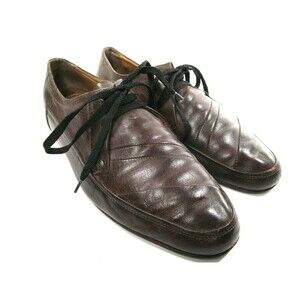 Gotthard Classic Lace Up  Brown Leather Vintage Shoes Mens Size US 10